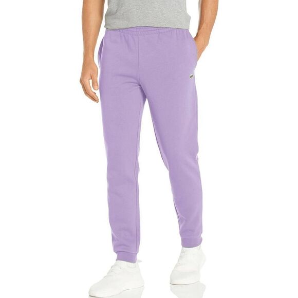 Lacoste NWT fleece jogger lavender size XXL taper fit - Picture 1 of 9